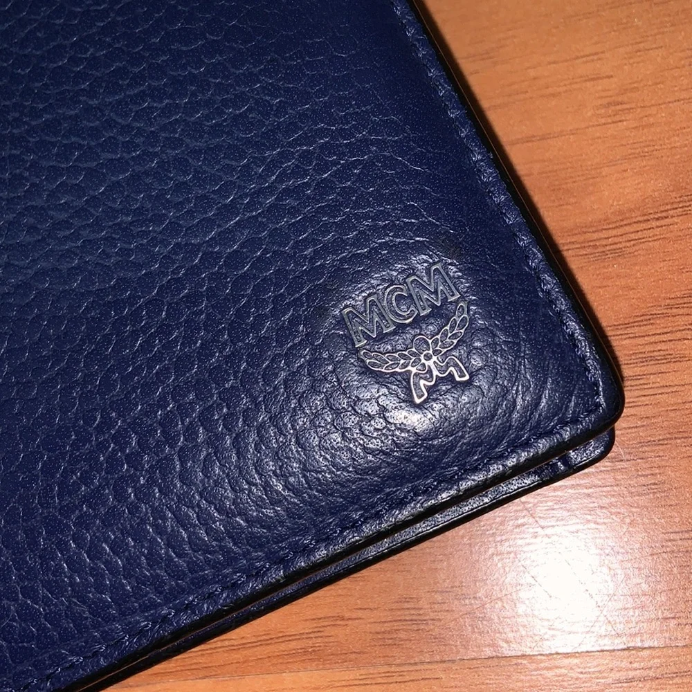 Authentic MCM Bifold Wallet